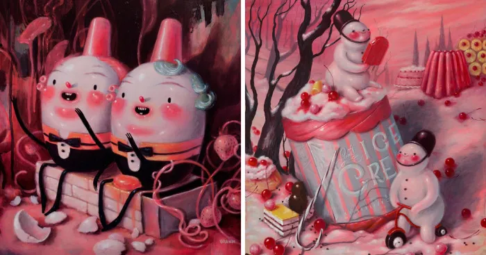 Artist Shows That Real Life Is Not A Fairy Tale Through Her Surreal Illustrations
