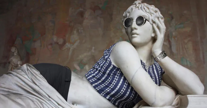 Classic Sculptures Get Dressed In Modern Clothes For 'Hipsters In Stone' Project