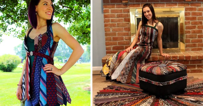 I Began Using Neckties To Create New Fashion And Home Decor