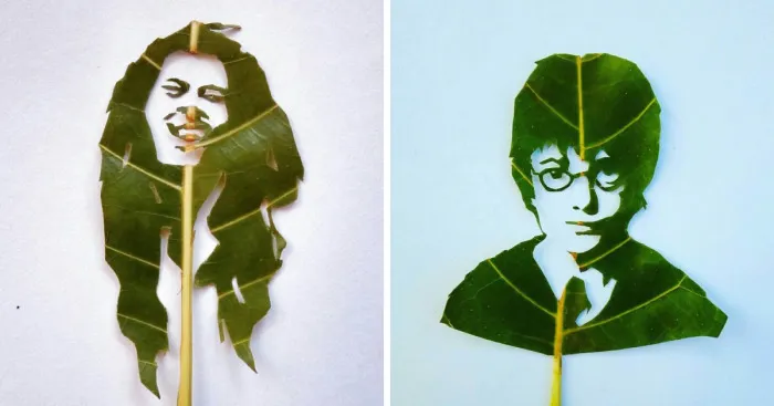 I Turn Leaves Into Human Faces