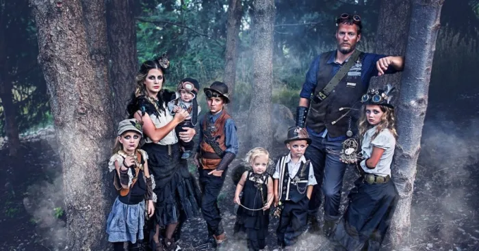 I Photographed Steampunk Ashton Family
