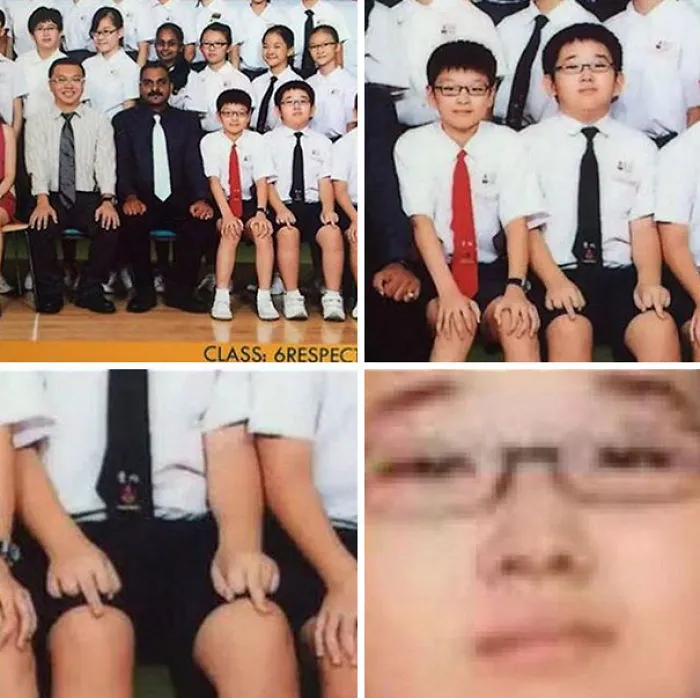 Este niño lo sabe bien