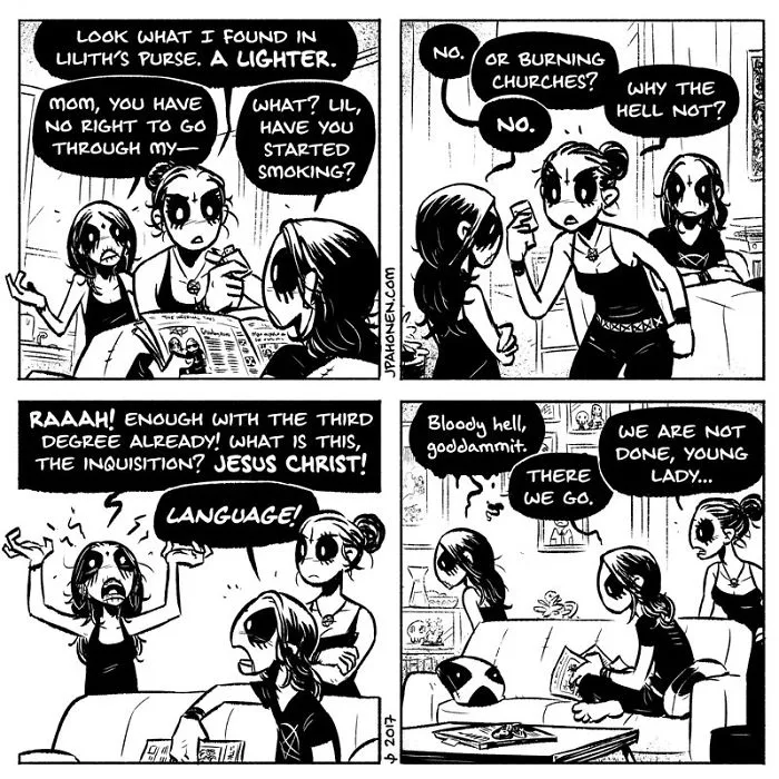 53 Adorable Black Metal Comics That'll Satisfy Your Dark Side