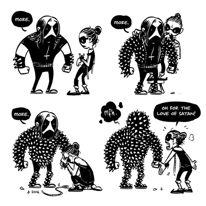 Black Metal Comics