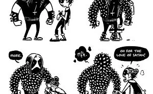 53 Adorable Black Metal Comics That'll Satisfy Your Dark Side