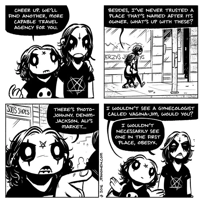 53 Adorable Black Metal Comics That'll Satisfy Your Dark Side
