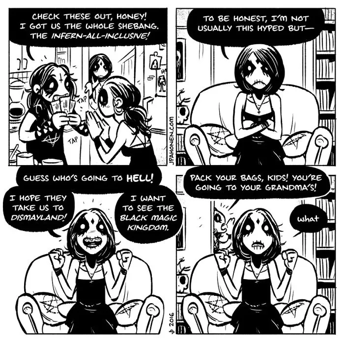 53 Adorable Black Metal Comics That'll Satisfy Your Dark Side