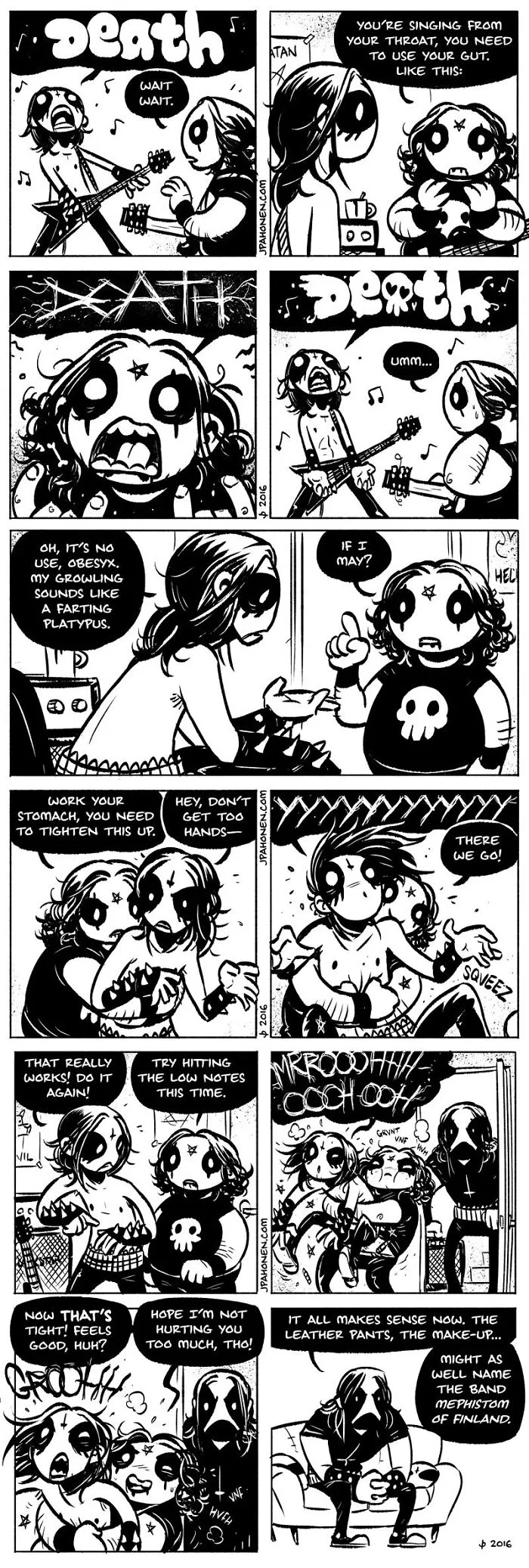 53 Adorable Black Metal Comics That'll Satisfy Your Dark Side