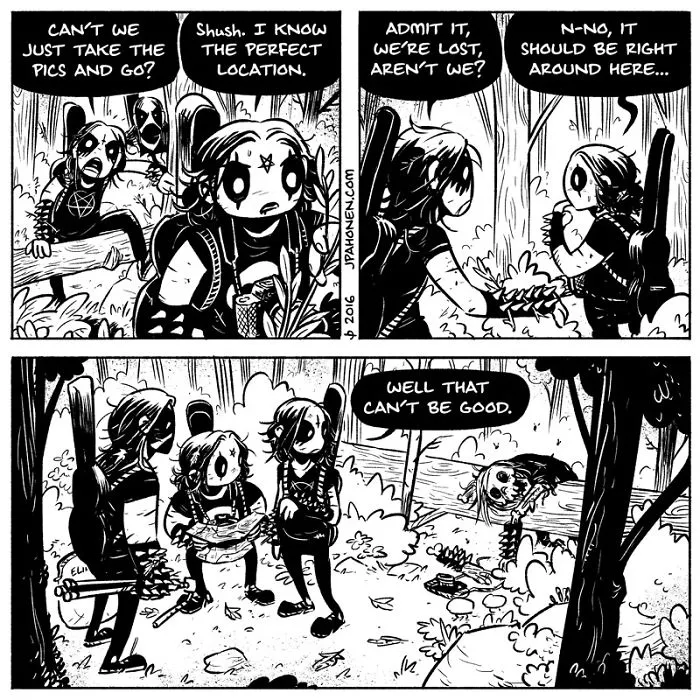 53 Adorable Black Metal Comics That'll Satisfy Your Dark Side