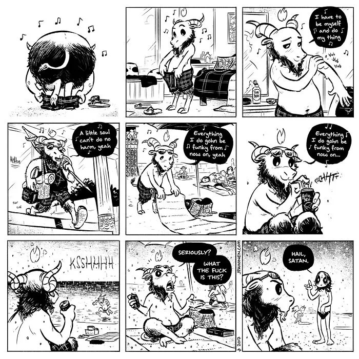 53 Adorable Black Metal Comics That'll Satisfy Your Dark Side