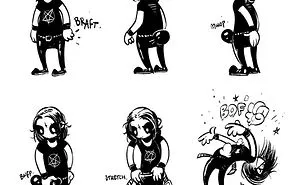 53 Adorable Black Metal Comics That'll Satisfy Your Dark Side