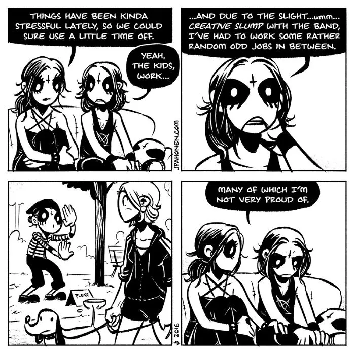 53 Adorable Black Metal Comics That'll Satisfy Your Dark Side