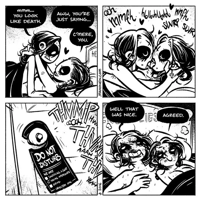 53 Adorable Black Metal Comics That'll Satisfy Your Dark Side