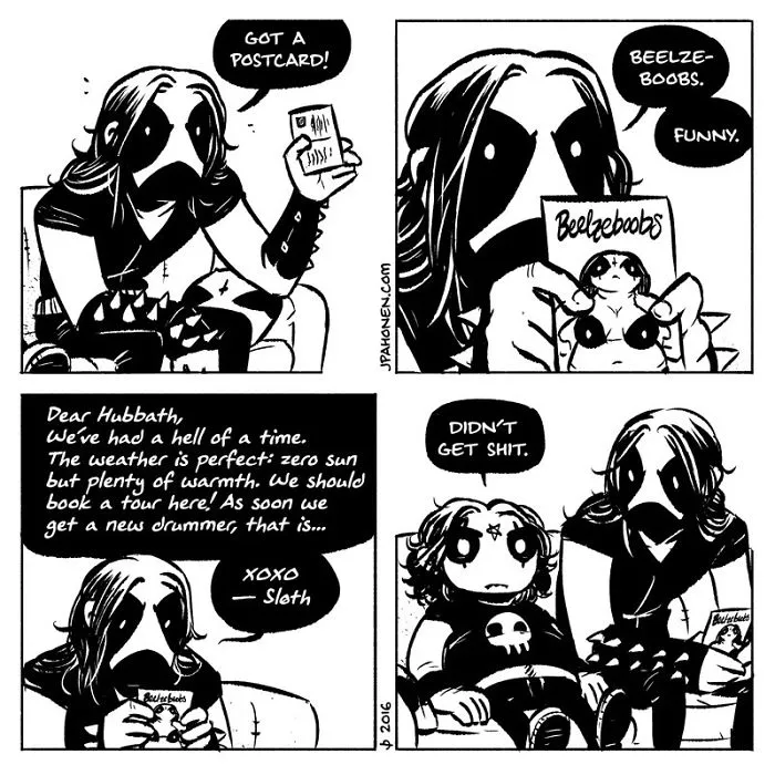 53 Adorable Black Metal Comics That'll Satisfy Your Dark Side