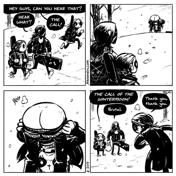 53 Adorable Black Metal Comics That'll Satisfy Your Dark Side