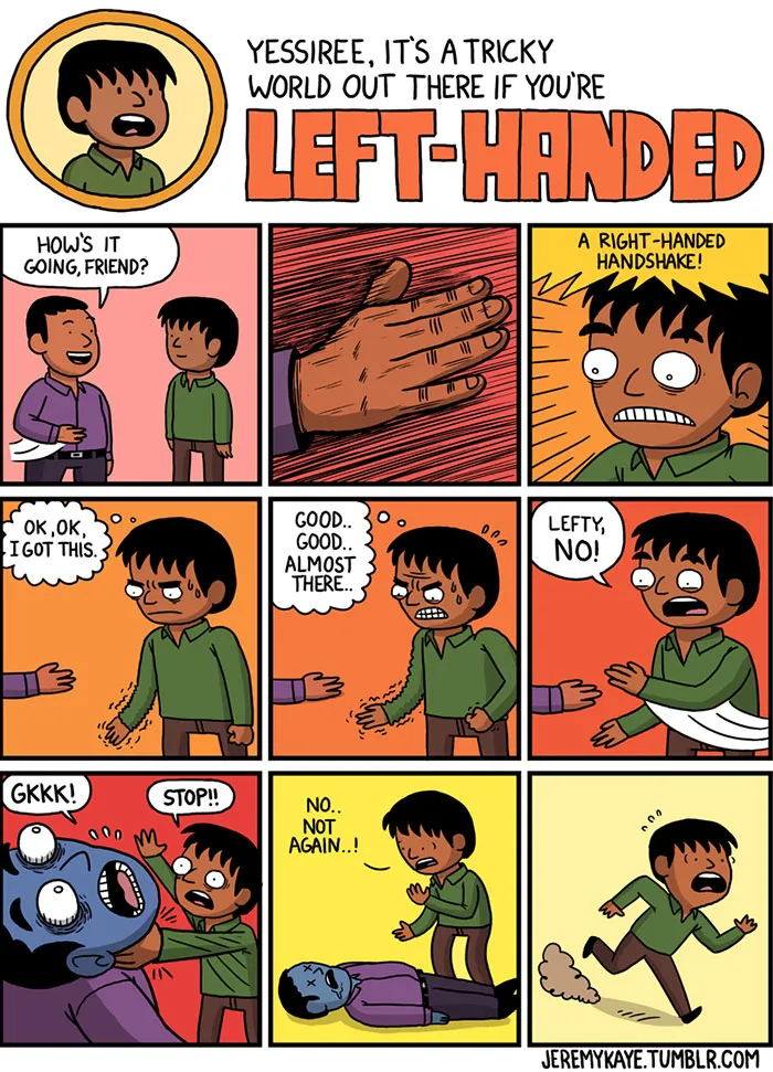 40 Pics That Reveal The Horrors Of Being Left-Handed