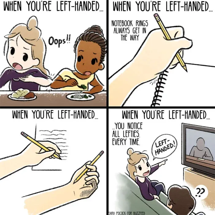 40 Pics That Reveal The Horrors Of Being Left-Handed