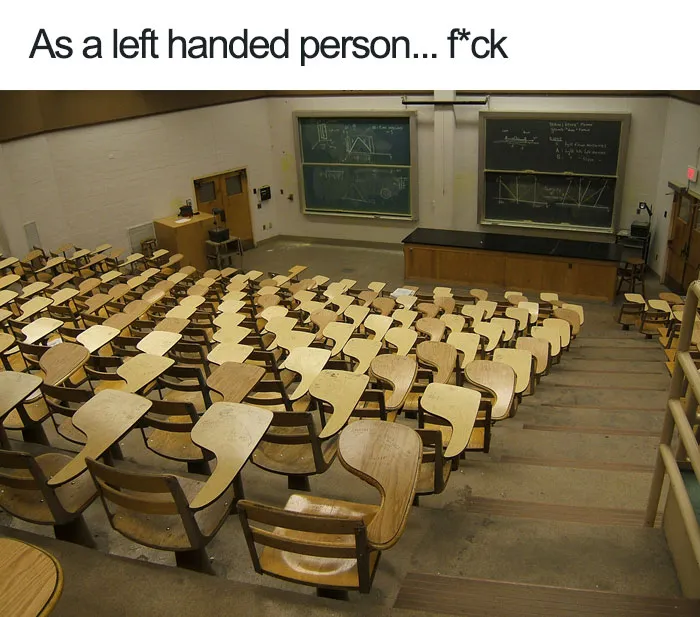 40 Pics That Reveal The Horrors Of Being Left-Handed