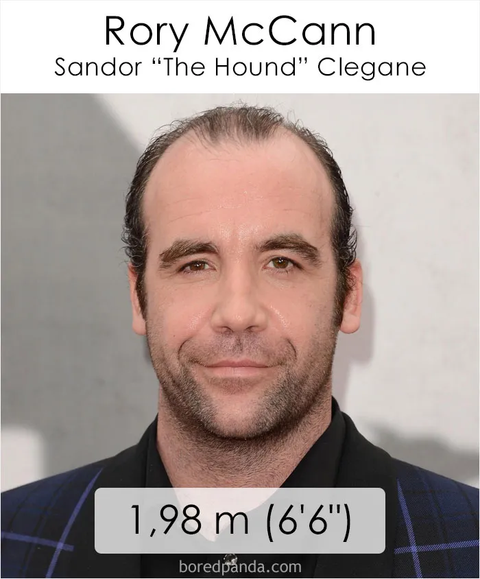 'Game Of Thrones’ Characters Ordered From Smallest To Tallest May Surprise You