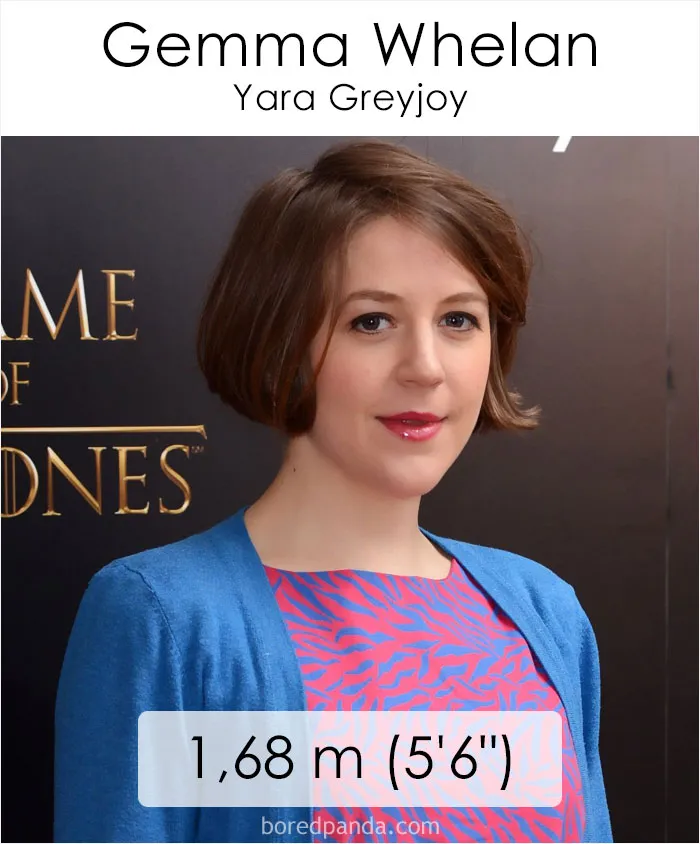 'Game Of Thrones’ Characters Ordered From Smallest To Tallest May Surprise You
