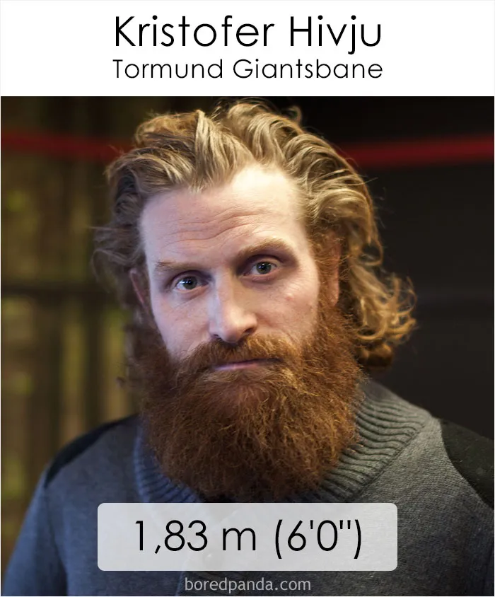 'Game Of Thrones’ Characters Ordered From Smallest To Tallest May Surprise You
