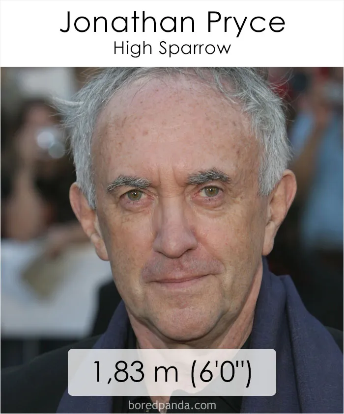 'Game Of Thrones’ Characters Ordered From Smallest To Tallest May Surprise You