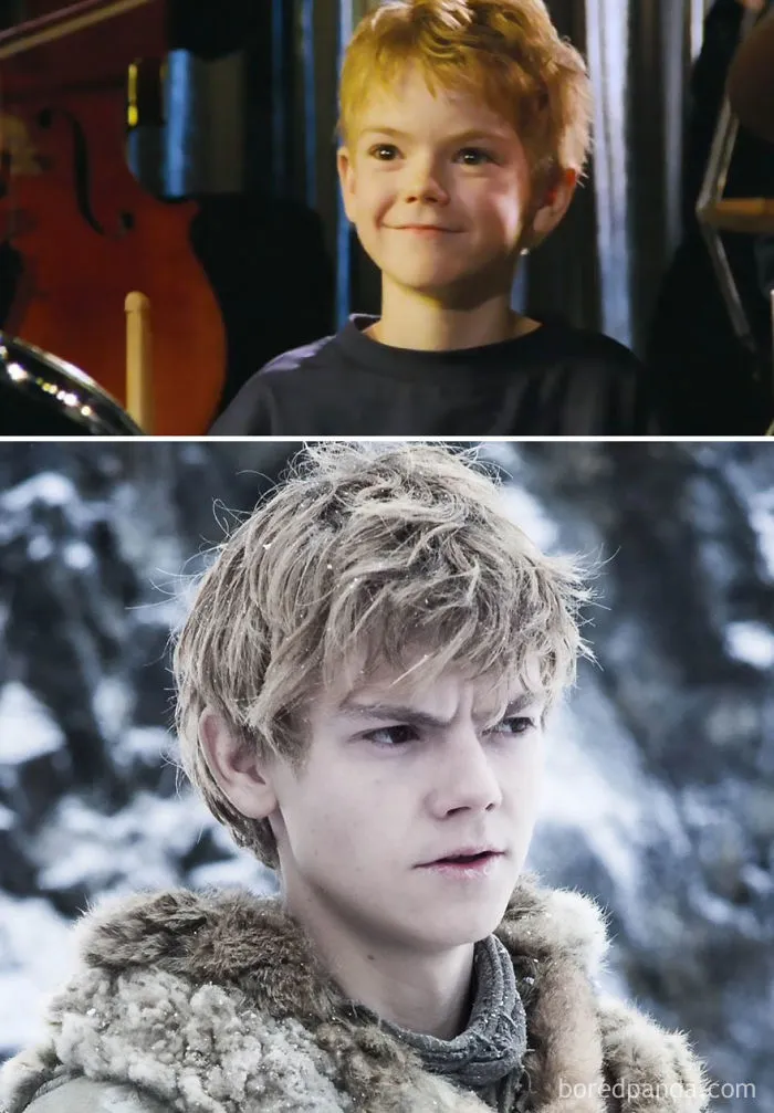 Thomas Brodie-Sangster As Sam (In 2003's Love Actually) And As Jojen Reed (In GoT)
