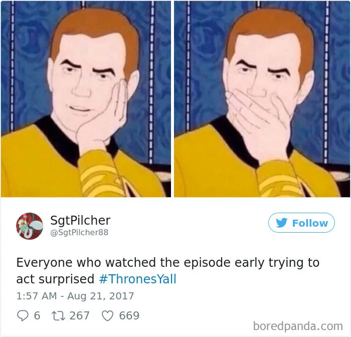 People React To This Weeks Game Of Thrones Episode And It's Hilarious