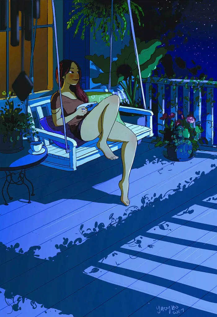 Disfrutar de paz y quietud