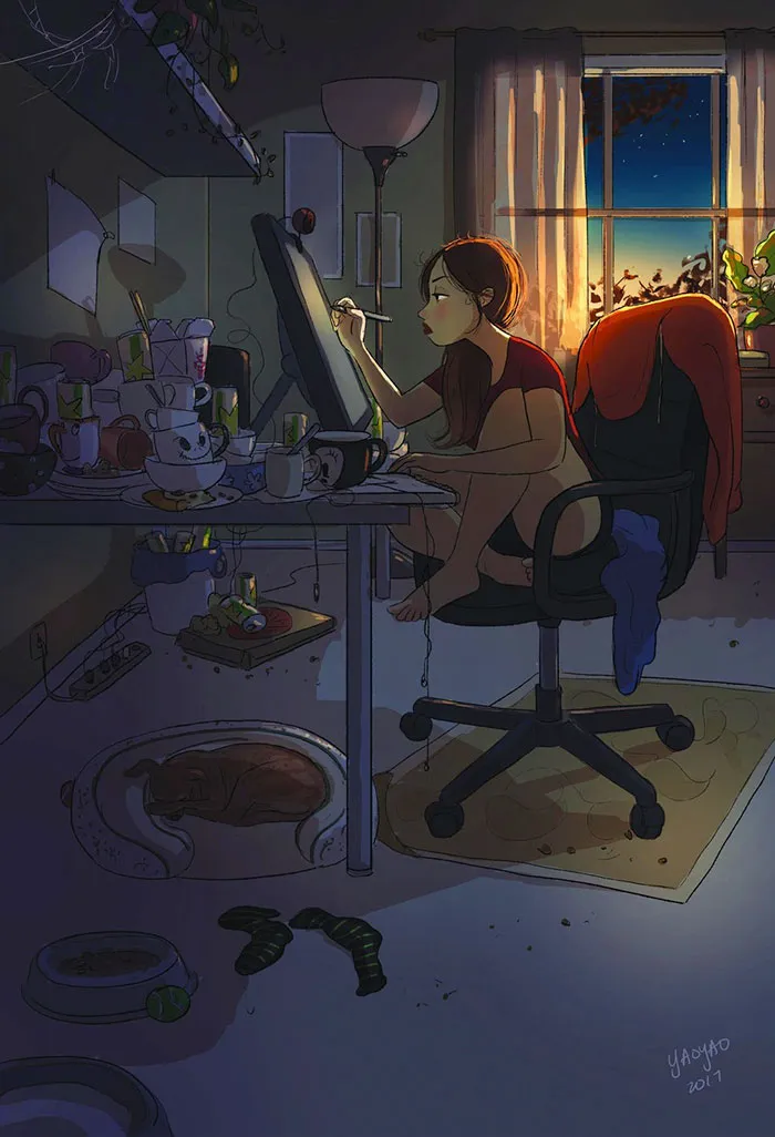 Trabajar a la hora que quieras