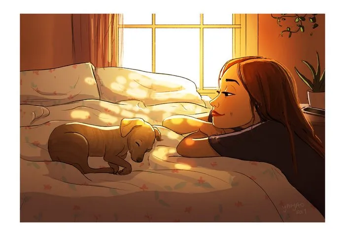 Being By Your Pups Side 