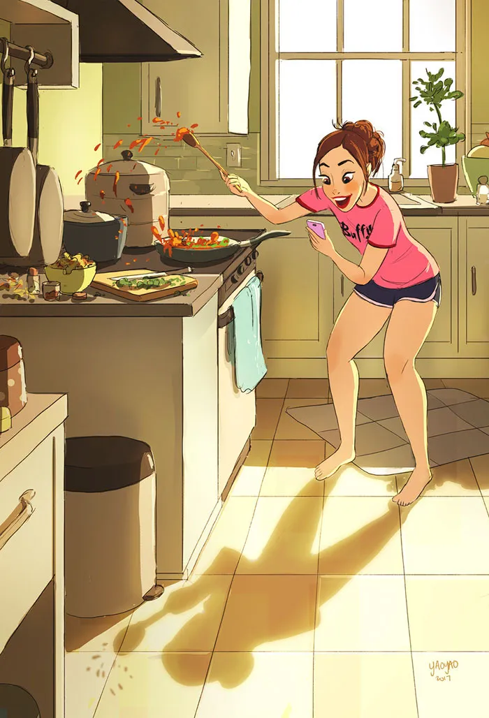 Making A Mess