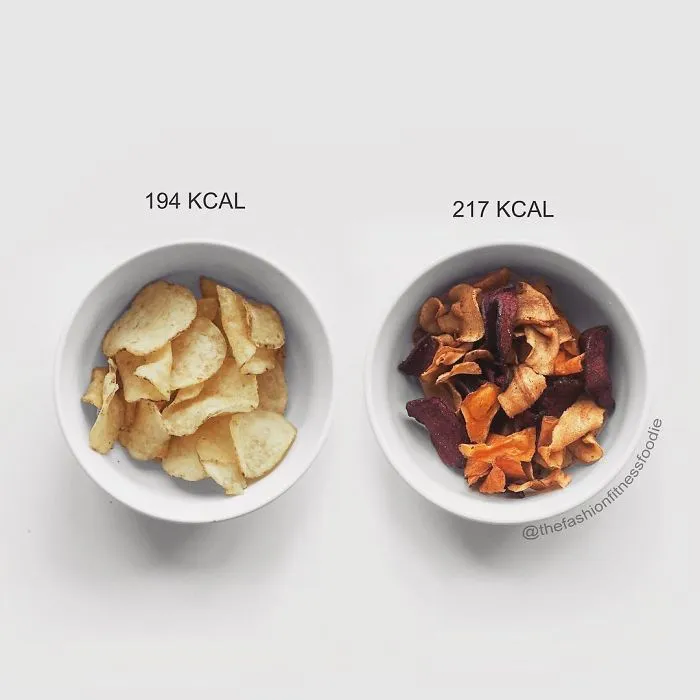 Salt And Vinegar Crisps Vs. Vegetable Crisps