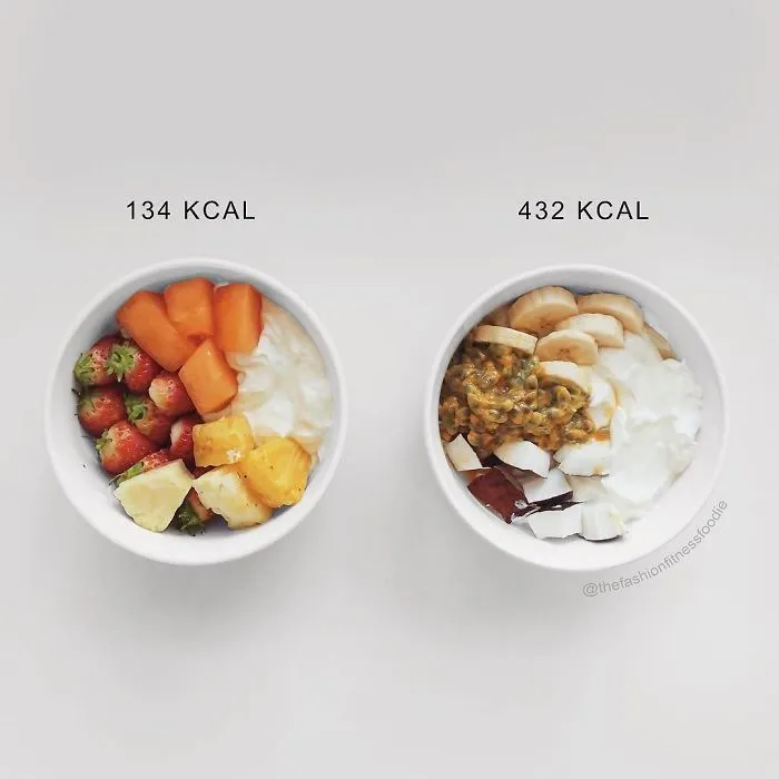 Fruit And Yoghurt Vs. Fruit And Yoghurt