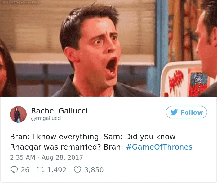 193 Hilarious Reactions To The 'Game Of Thrones' Season Finale