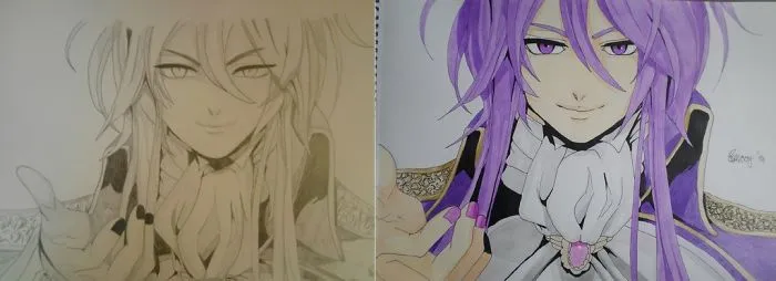'13 Vs. '14 (A One Year Difference, Where I Really Started Drawing In 2013)