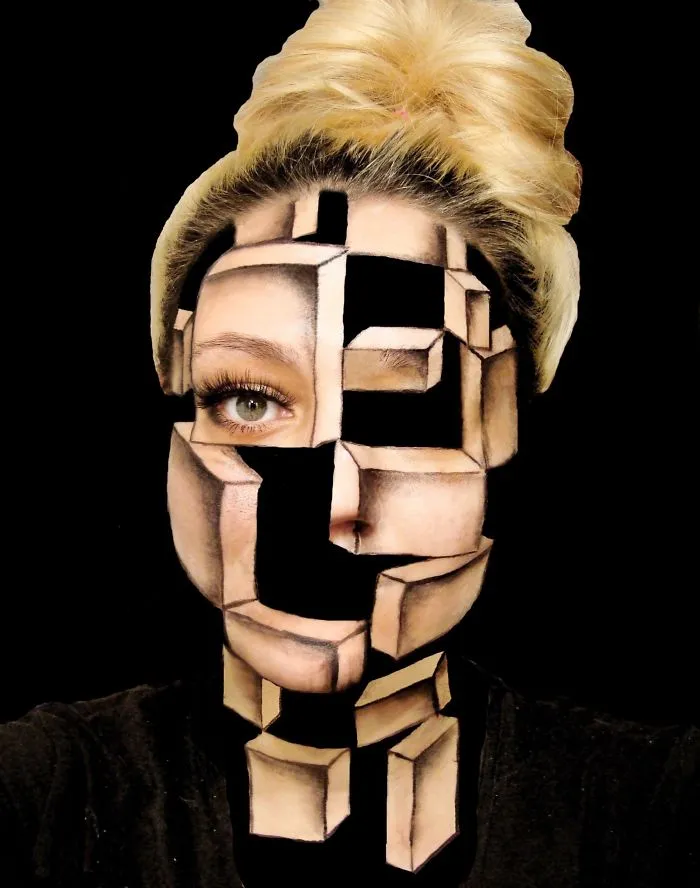 I Spend Up To 12 Hours To Create These Twisted Illusions On My Face
