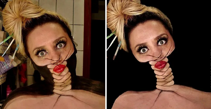 I Spend Up To 12 Hours To Create These Twisted Illusions On My Face