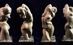 Curvilineal Beauty Is An Abstracted Female Figure Sculpture I Created.