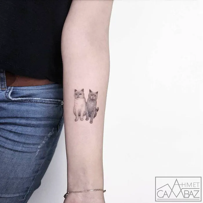 10+ Tatuajes sencillos pero llamativos que querrás en tu piel, hechos por un ex-caricaturista turco