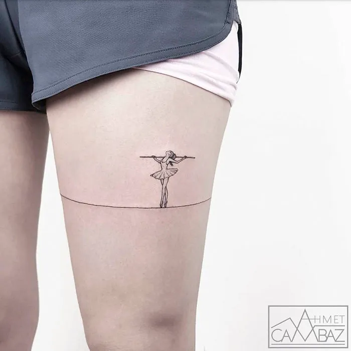 30 Simple Yet Striking Tattoos By Former Turkish Cartoonist That You'll Want On Your Skin