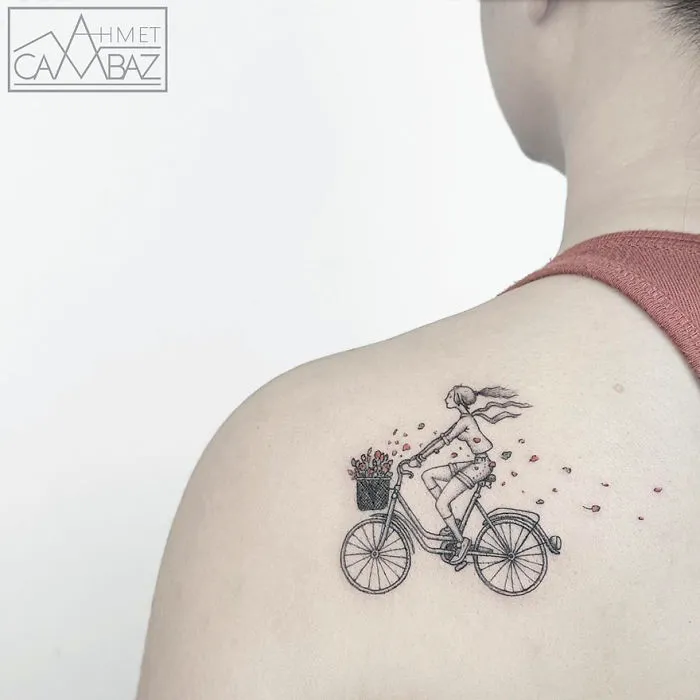 30 Simple Yet Striking Tattoos By Former Turkish Cartoonist That You'll Want On Your Skin