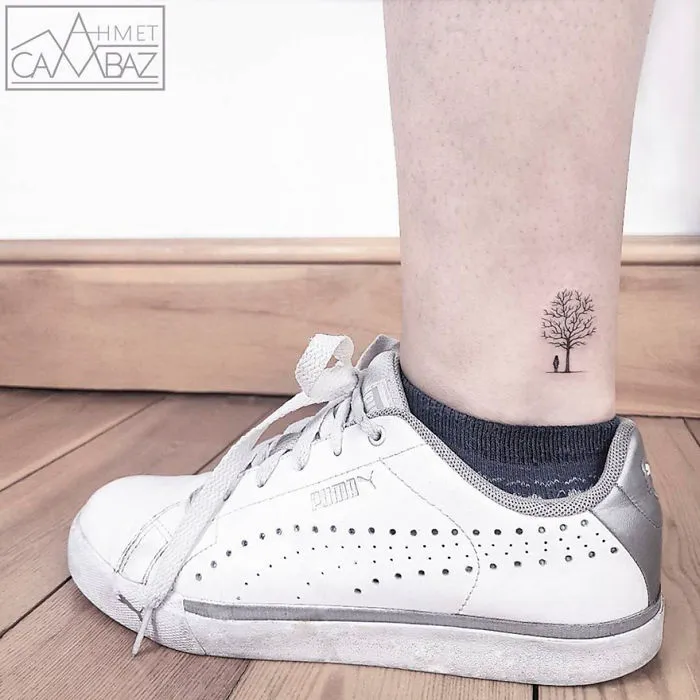 30 Simple Yet Striking Tattoos By Former Turkish Cartoonist That You'll Want On Your Skin
