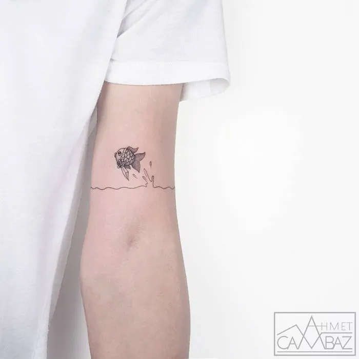 10+ Tatuajes sencillos pero llamativos que querrás en tu piel, hechos por un ex-caricaturista turco