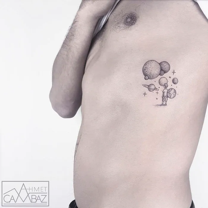 10+ Tatuajes sencillos pero llamativos que querrás en tu piel, hechos por un ex-caricaturista turco