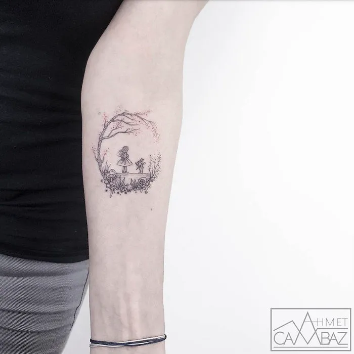 30 Simple Yet Striking Tattoos By Former Turkish Cartoonist That You'll Want On Your Skin