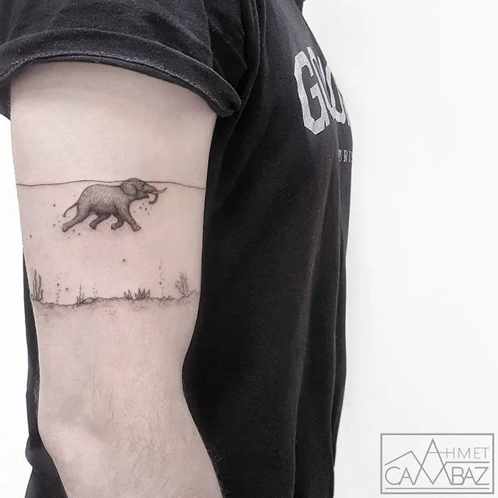 30 Simple Yet Striking Tattoos By Former Turkish Cartoonist That You'll Want On Your Skin