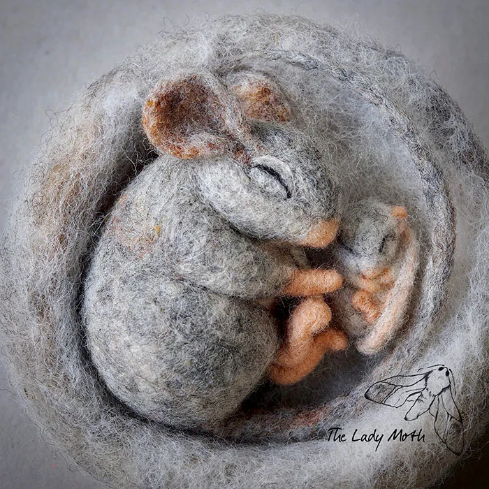 I’m A Self-Taught Artist Who Needle Felts Charming Animals