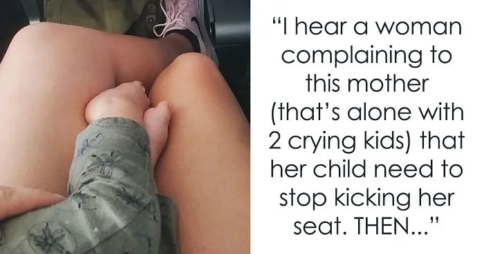 Woman's Reaction To Crying Baby On Plane Goes Viral, Shows Why People Who Complain About It Are The Worst