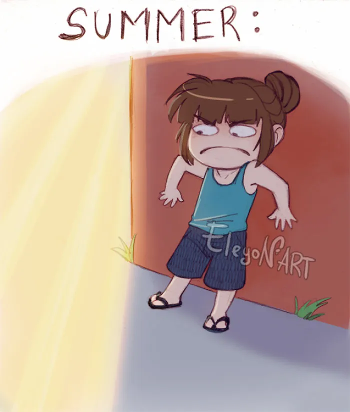 129 Funny Comics About Summer Problems That Almost Everyone Will Relate To